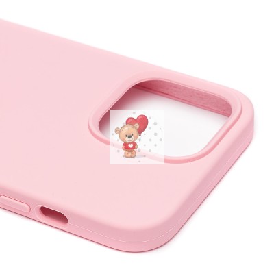Чехол-накладка для Apple iPhone 13 Pro (светло-розовый) [ORG] Soft Touch