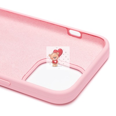 Чехол-накладка для Apple iPhone 13 Pro (светло-розовый) [ORG] Soft Touch