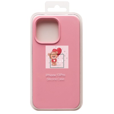 Чехол-накладка для Apple iPhone 13 Pro (светло-розовый) [ORG] Soft Touch