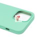 Чехол-накладка для Apple iPhone 13 Pro (мятный) [ORG] Soft Touch
