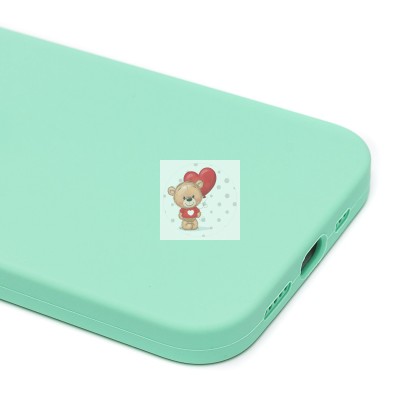Чехол-накладка для Apple iPhone 13 Pro (мятный) [ORG] Soft Touch