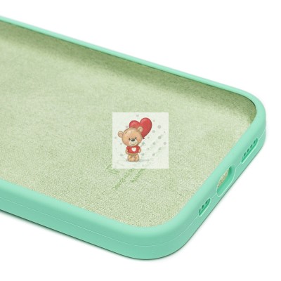 Чехол-накладка для Apple iPhone 13 Pro (мятный) [ORG] Soft Touch