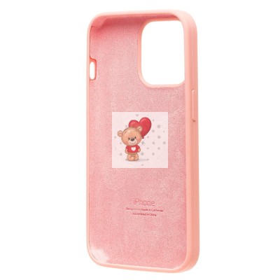 Чехол-накладка для Apple iPhone 13 Pro (розовый) [ORG] Soft Touch
