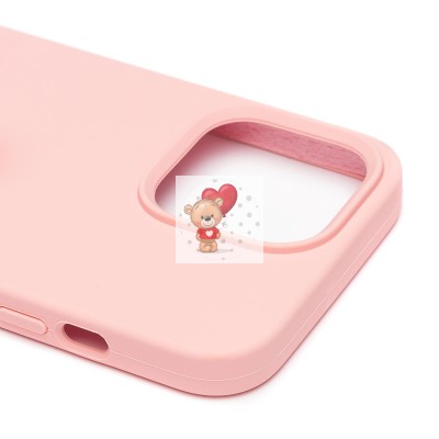 Чехол-накладка для Apple iPhone 13 Pro (розовый) [ORG] Soft Touch