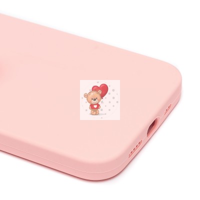 Чехол-накладка для Apple iPhone 13 Pro (розовый) [ORG] Soft Touch