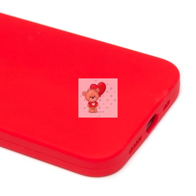 Чехол-накладка для Apple iPhone 13 Pro (красный) [ORG] Soft Touch