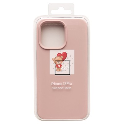 Чехол-накладка для Apple iPhone 13 Pro (песочный розовый) [ORG] Soft Touch