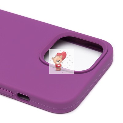Чехол-накладка для Apple iPhone 13 Pro (фиолетовый) [ORG] Soft Touch