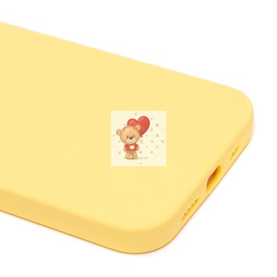 Чехол-накладка для Apple iPhone 13 Pro (желтый) [ORG] Soft Touch