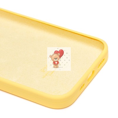 Чехол-накладка для Apple iPhone 13 Pro (желтый) [ORG] Soft Touch