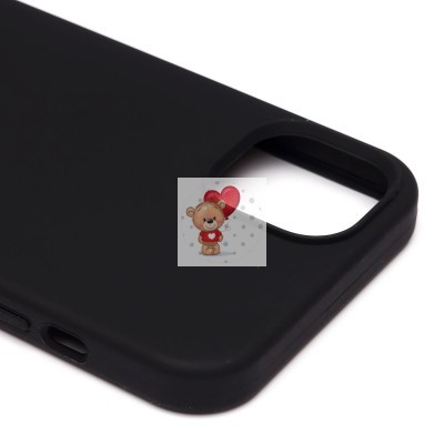 Чехол-накладка для Apple iPhone 14 Plus (черный) [ORG] Soft Touch