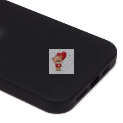 Чехол-накладка для Apple iPhone 14 Plus (черный) [ORG] Soft Touch