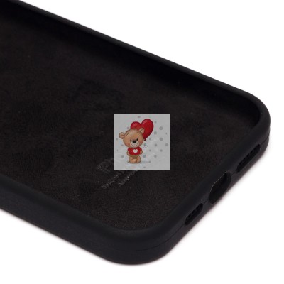 Чехол-накладка для Apple iPhone 14 Plus (черный) [ORG] Soft Touch