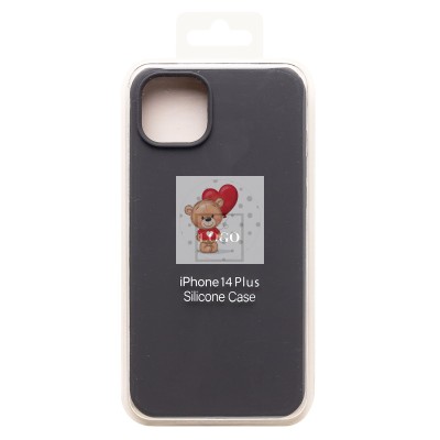 Чехол-накладка для Apple iPhone 14 Plus (темно-серый) [ORG] Soft Touch