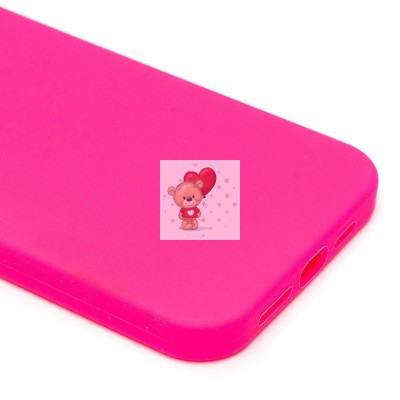 Чехол-накладка для Apple iPhone 14 Plus (темно-розовый) [ORG] Soft Touch