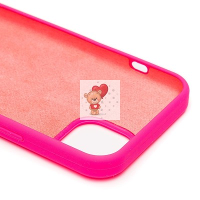 Чехол-накладка для Apple iPhone 14 Plus (темно-розовый) [ORG] Soft Touch