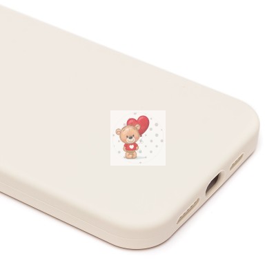 Чехол-накладка для Apple iPhone 14 Plus (цвет слоновой кости) [ORG] Soft Touch