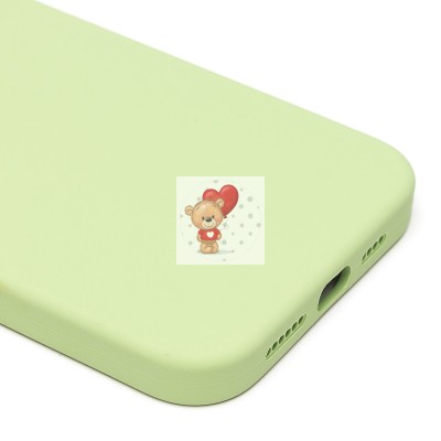 Чехол-накладка для Apple iPhone 14 Plus (светло-зеленый) [ORG] Soft Touch