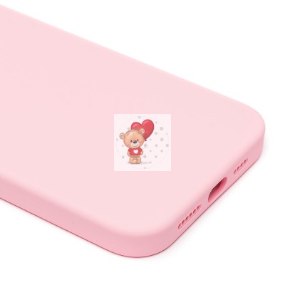 Чехол-накладка для Apple iPhone 14 Plus (светло-розовый) [ORG] Soft Touch