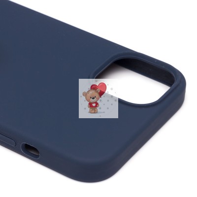 Чехол-накладка для Apple iPhone 14 Plus (ночной синий) [ORG] Soft Touch