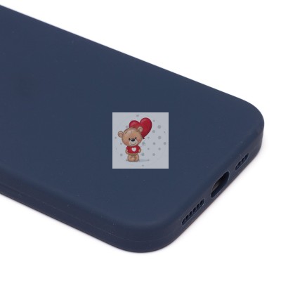 Чехол-накладка для Apple iPhone 14 Plus (ночной синий) [ORG] Soft Touch