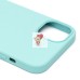 Чехол-накладка для Apple iPhone 14 Plus (мятный) [ORG] Soft Touch