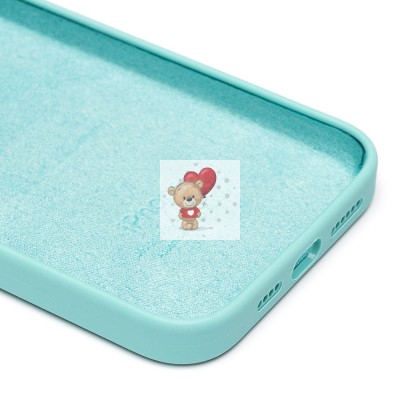 Чехол-накладка для Apple iPhone 14 Plus (мятный) [ORG] Soft Touch