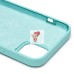 Чехол-накладка для Apple iPhone 14 Plus (мятный) [ORG] Soft Touch