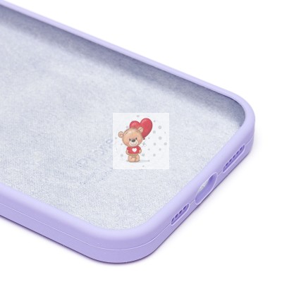 Чехол-накладка для Apple iPhone 14 Plus (пастельный сиреневый) [ORG] Soft Touch