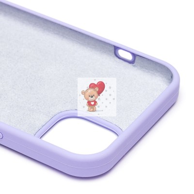 Чехол-накладка для Apple iPhone 14 Plus (пастельный сиреневый) [ORG] Soft Touch