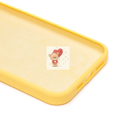 Чехол-накладка для Apple iPhone 14 Plus (желтый) [ORG] Soft Touch