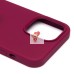 Чехол-накладка для Apple iPhone 14 Pro Max (бордовый) [ORG] Soft Touch