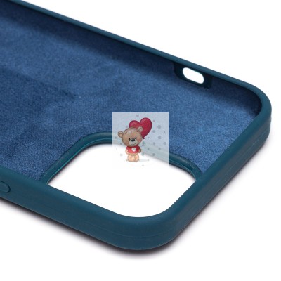 Чехол-накладка для Apple iPhone 14 Pro Max (темно-синий) [ORG] Soft Touch