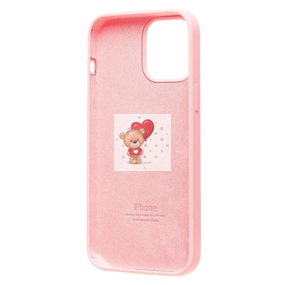 Чехол-накладка для Apple iPhone 14 Pro Max (светло-розовый) [ORG] Soft Touch