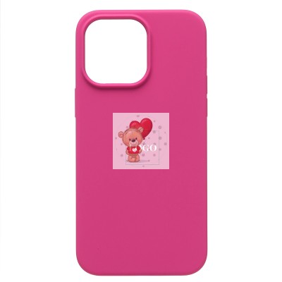 Чехол-накладка для Apple iPhone 14 Pro Max (фиолетовый) [ORG] Soft Touch