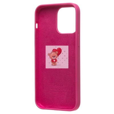 Чехол-накладка для Apple iPhone 14 Pro Max (фиолетовый) [ORG] Soft Touch