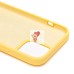 Чехол-накладка для Apple iPhone 14 Pro Max (желтый) [ORG] Soft Touch