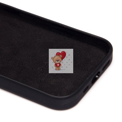 Чехол-накладка для Apple iPhone 14 Pro (черный) [ORG] Soft Touch