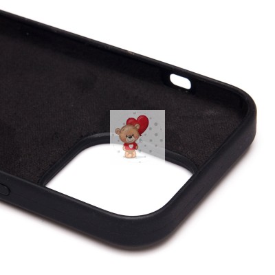 Чехол-накладка для Apple iPhone 14 Pro (черный) [ORG] Soft Touch