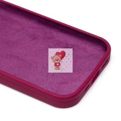 Чехол-накладка для Apple iPhone 14 Pro (бордовый) [ORG] Soft Touch