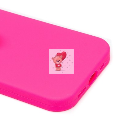 Чехол-накладка для Apple iPhone 14 Pro (темно-розовый) [ORG] Soft Touch