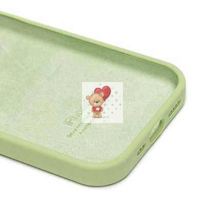 Чехол-накладка для Apple iPhone 14 Pro (светло-зеленый) [ORG] Soft Touch