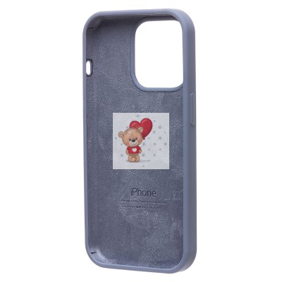 Чехол-накладка для Apple iPhone 14 Pro (ночной синий) [ORG] Soft Touch