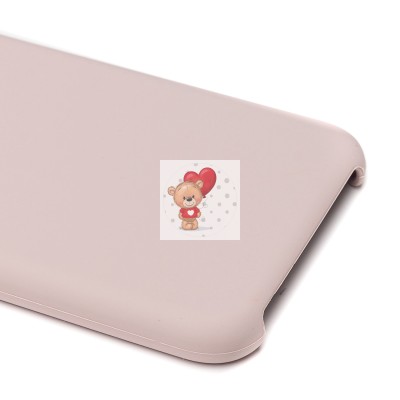 Чехол-накладка для Apple iPhone 6 (бежевый) [ORG] Soft Touch