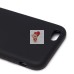 Чехол-накладка для Apple iPhone 6 (черный) [ORG] Soft Touch