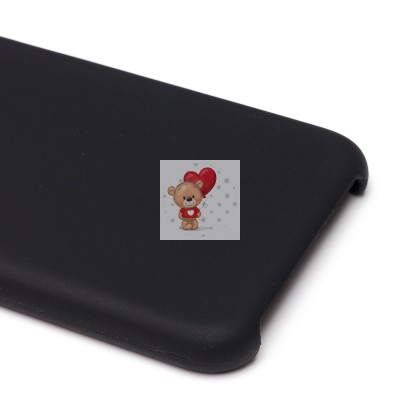 Чехол-накладка для Apple iPhone 6 (черный) [ORG] Soft Touch