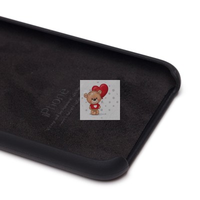 Чехол-накладка для Apple iPhone 6 (черный) [ORG] Soft Touch