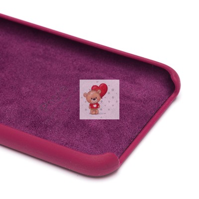 Чехол-накладка для Apple iPhone 6 (бордовый) [ORG] Soft Touch