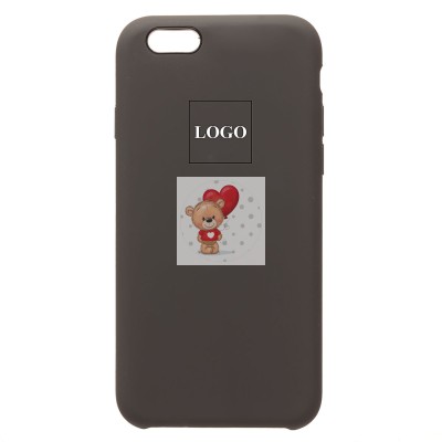 Чехол-накладка для Apple iPhone 6 (темно-оливковый) [ORG] Soft Touch