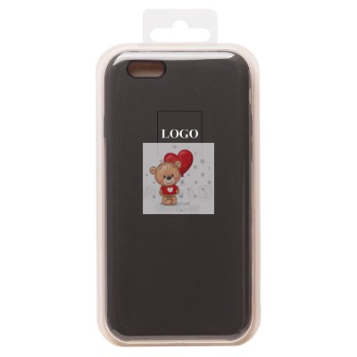 Чехол-накладка для Apple iPhone 6 (темно-оливковый) [ORG] Soft Touch